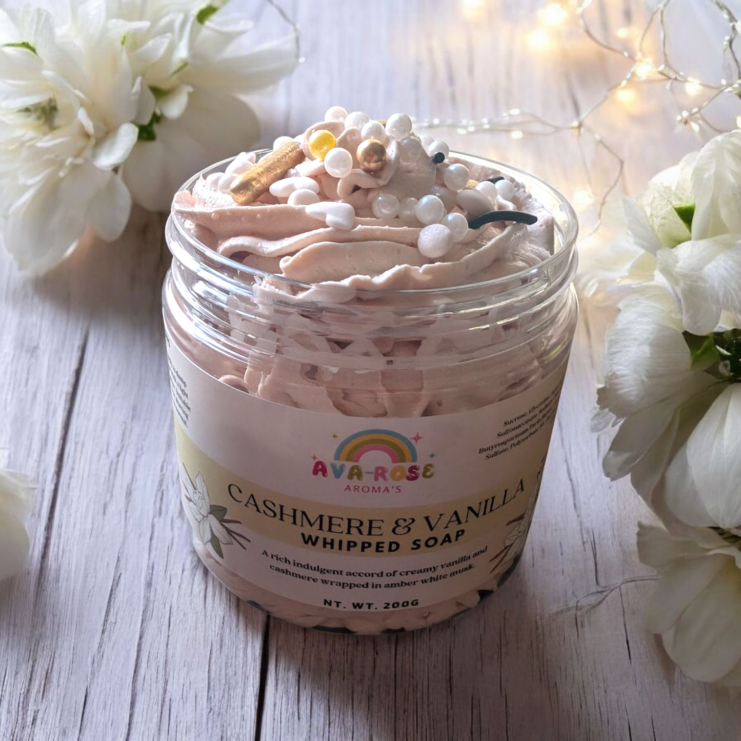 Cashmere & Vanilla Whipped Soap