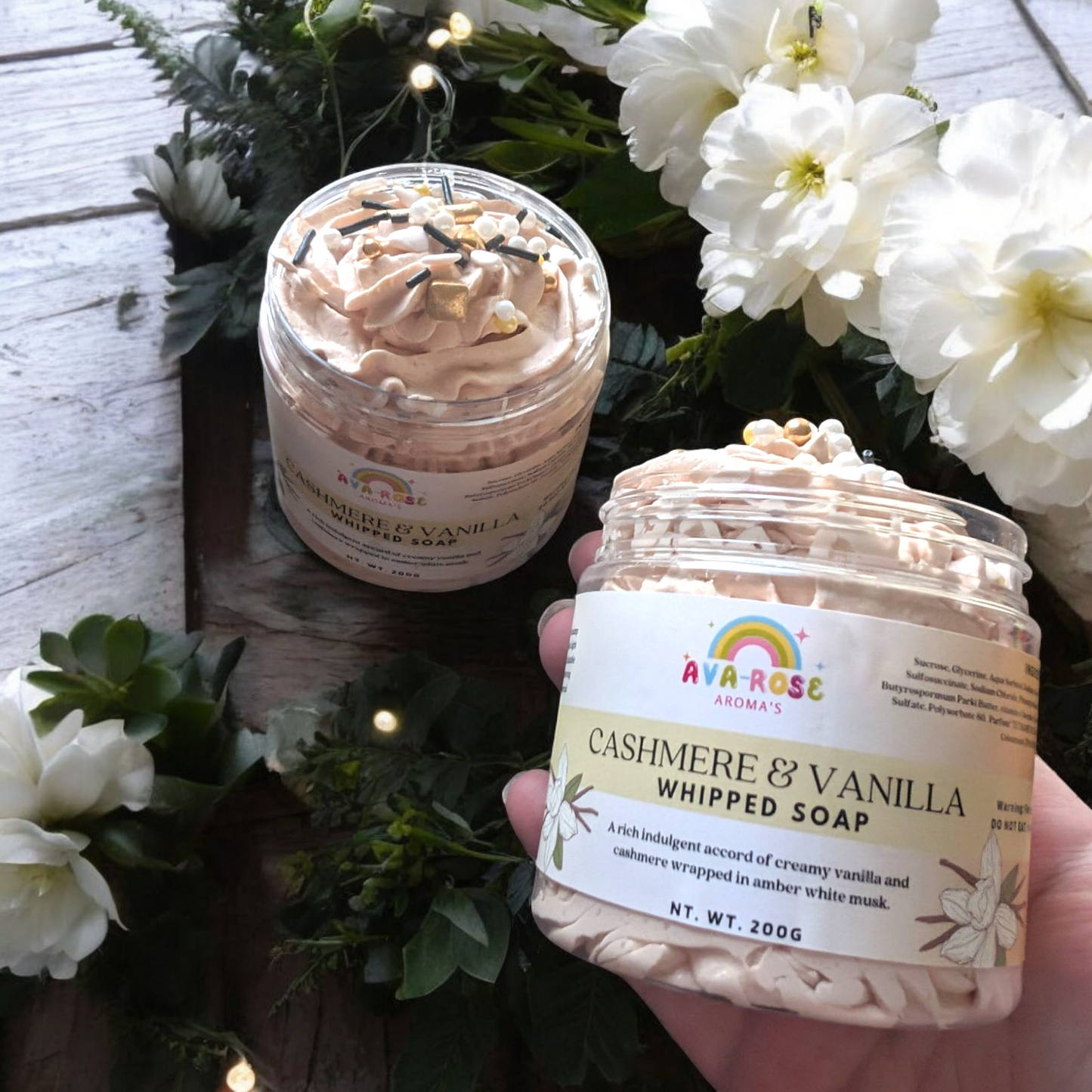 Cashmere & Vanilla Whipped Soap