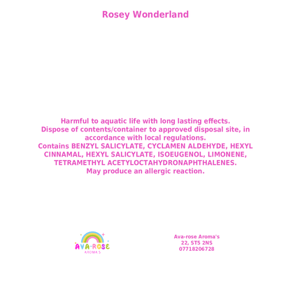 Rosey Wonderland - Wax Melt - avarosearomas