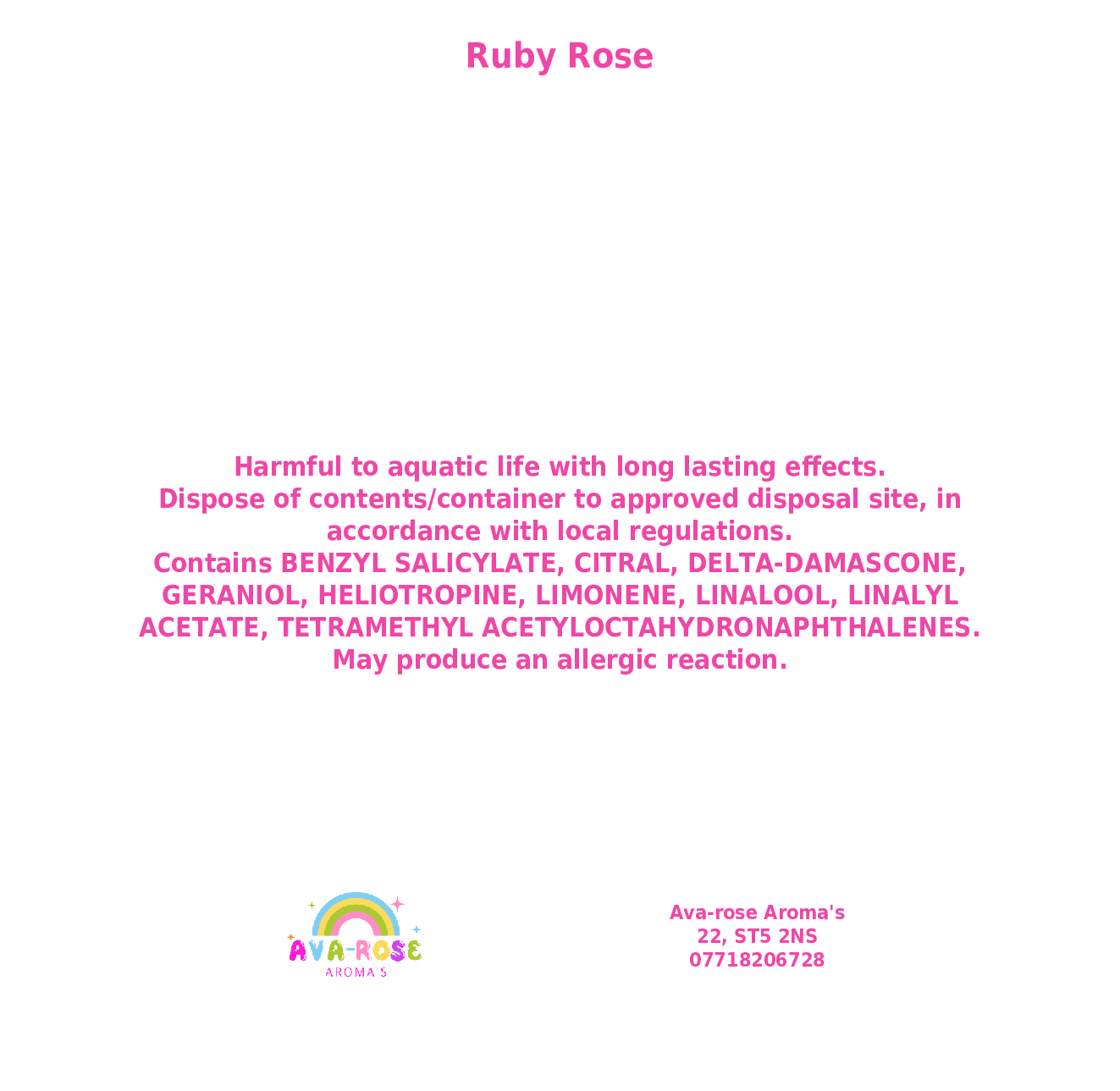 Ruby Rose Leaves