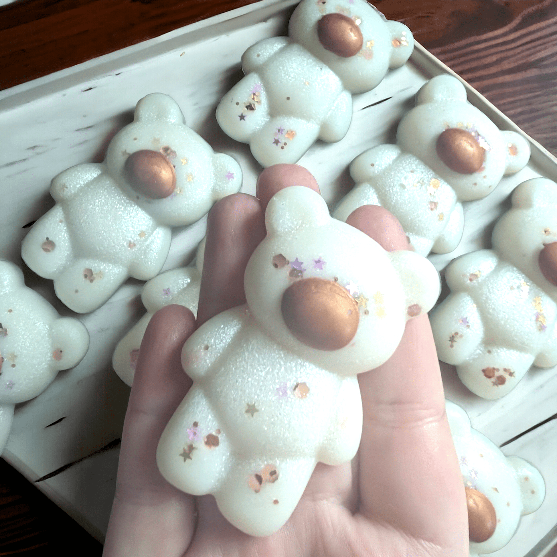 Rum & Almond Cake - Cute Bear Wax Melt - avarosearomas