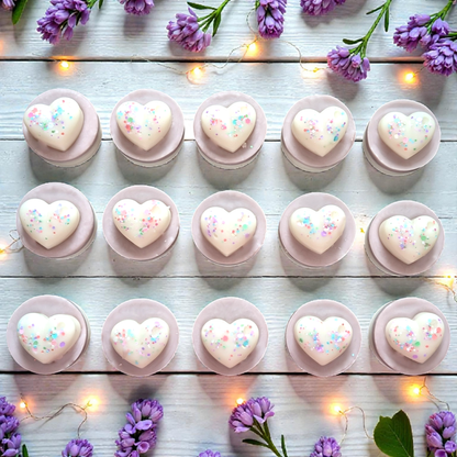 She - Heart Mini Wax Slab - avarosearomas