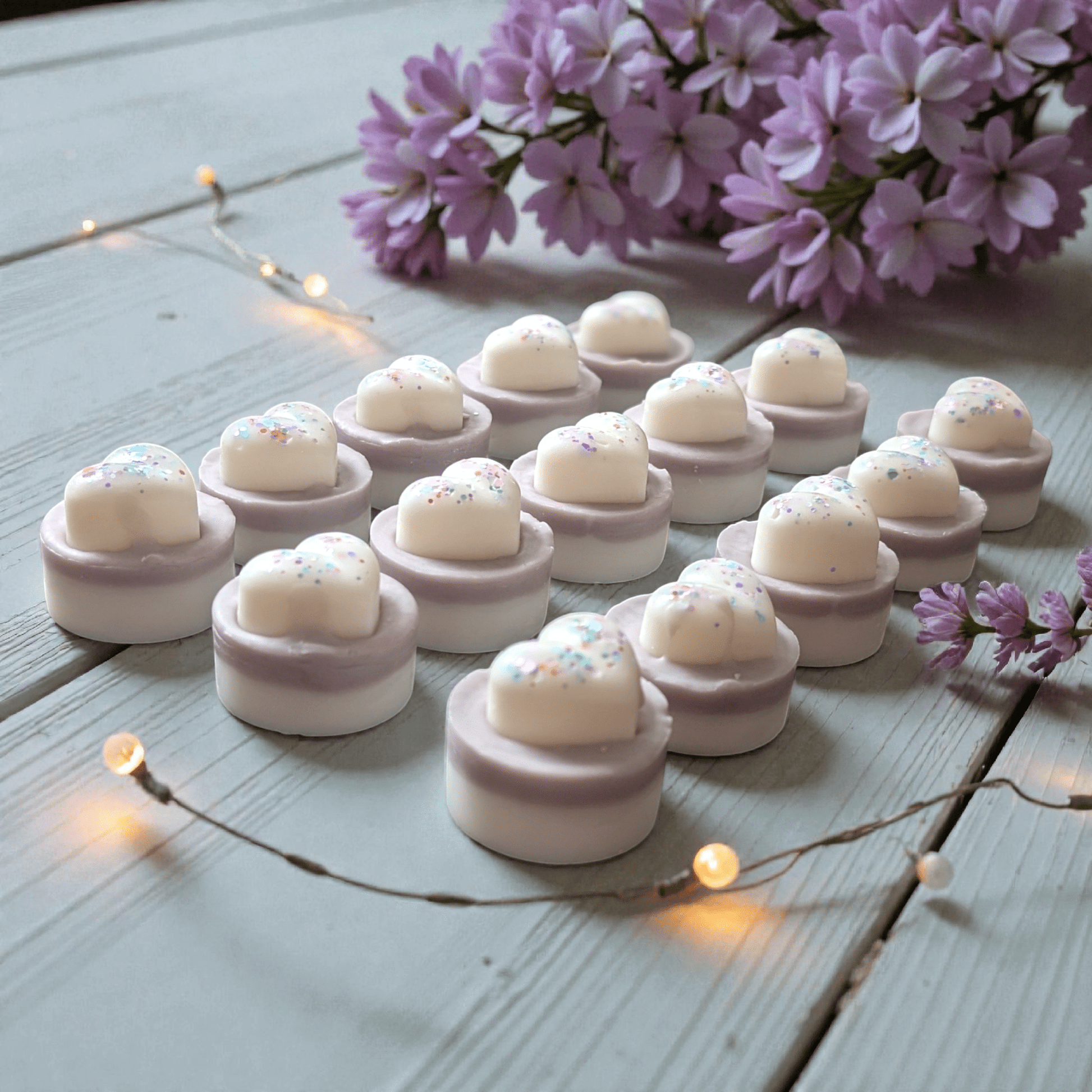 She - Heart Mini Wax Slab - avarosearomas