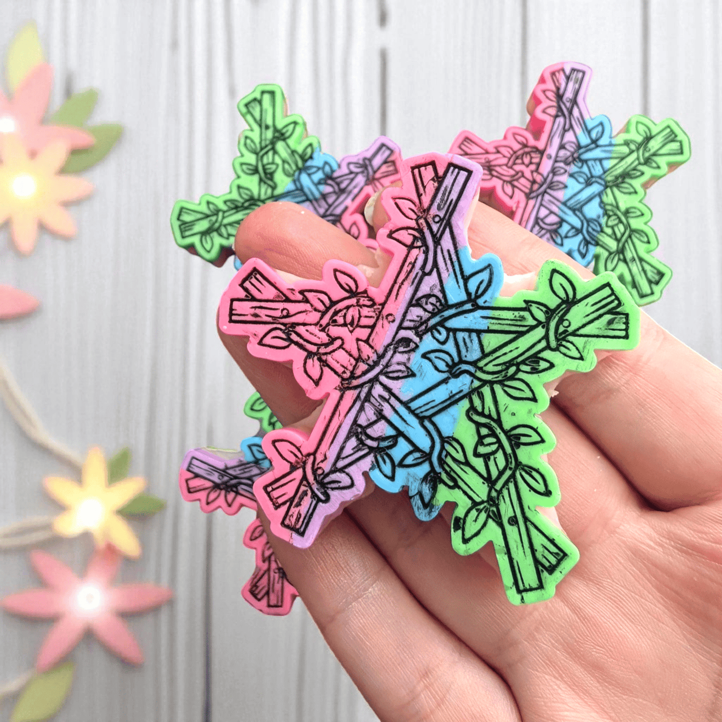 Silver Birch & Cinnamon Leaf - Pentagram Wax Melt - avarosearomas