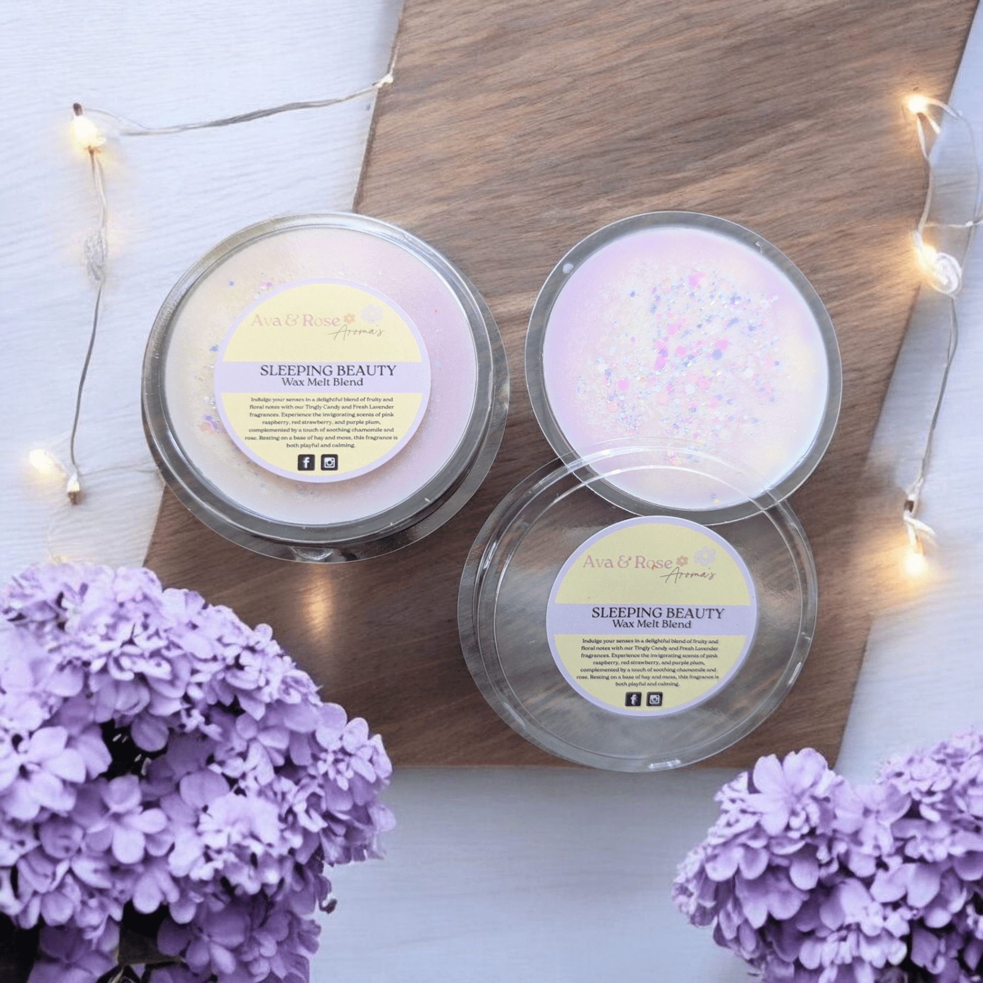 Sleeping Beauty - House Blend Wax Melt Segment Pot - avarosearomas