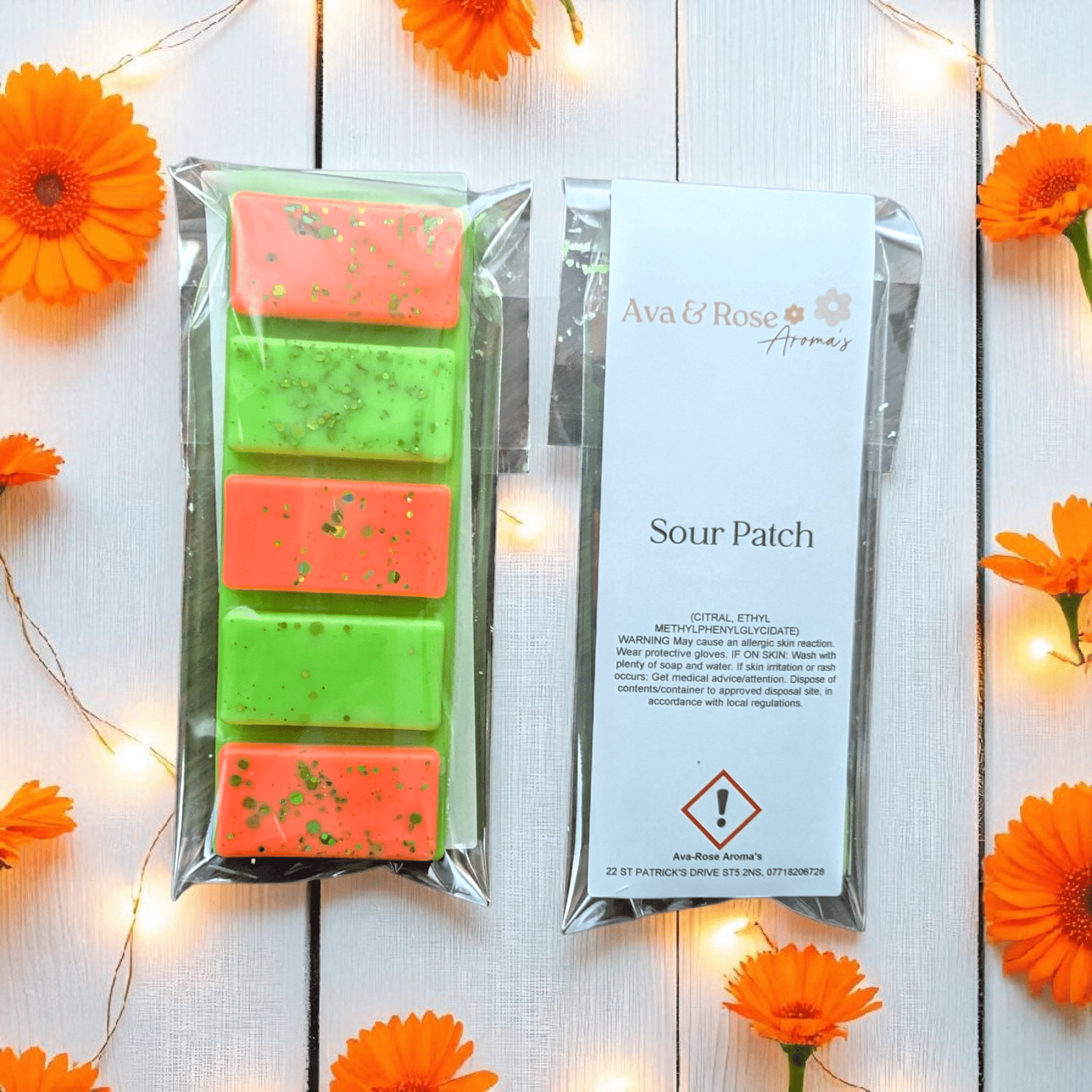 Sour Patch - Wax Melt Snap Bar - avarosearomas