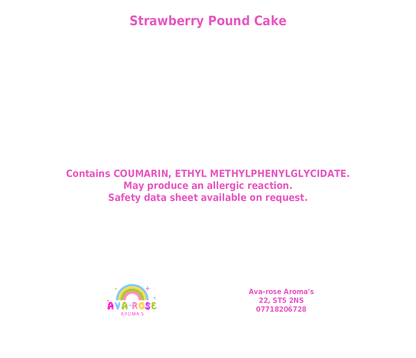 Strawberry Pound Cake - Wax Melt Slab - avarosearomas
