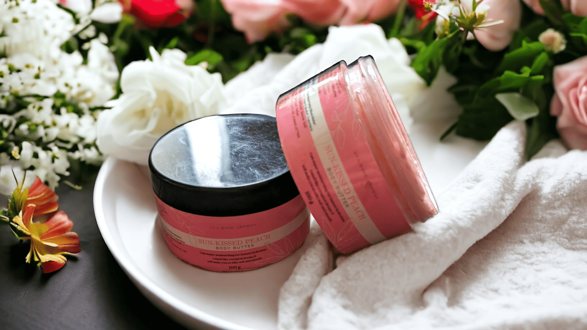 Sun - Kissed Peach Body Butter - avarosearomas