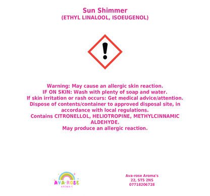 Sun Shimmer - Wax Melt Segment Pot - avarosearomas