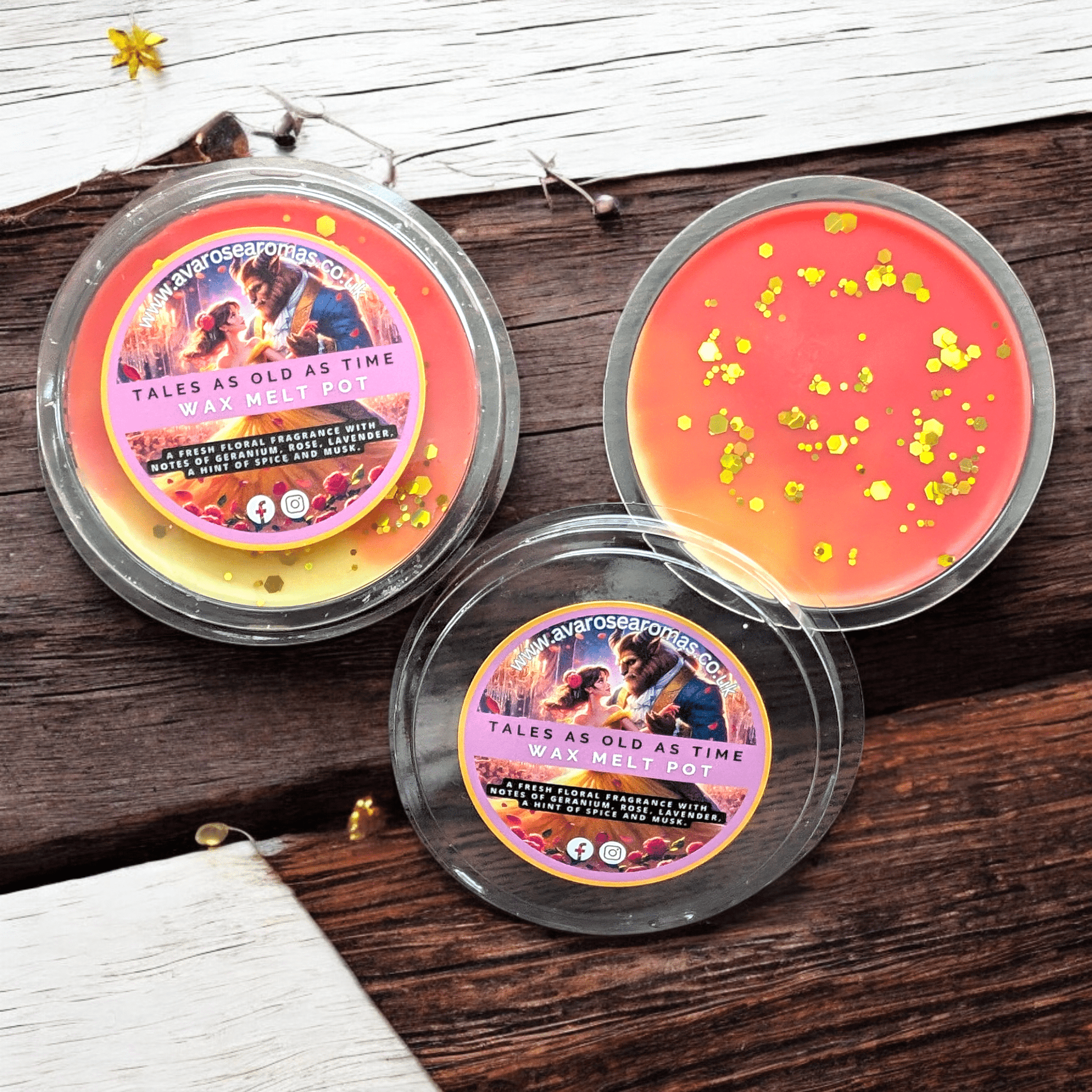 Tales As Old As Time - Wax Melt Segment Pot - avarosearomas