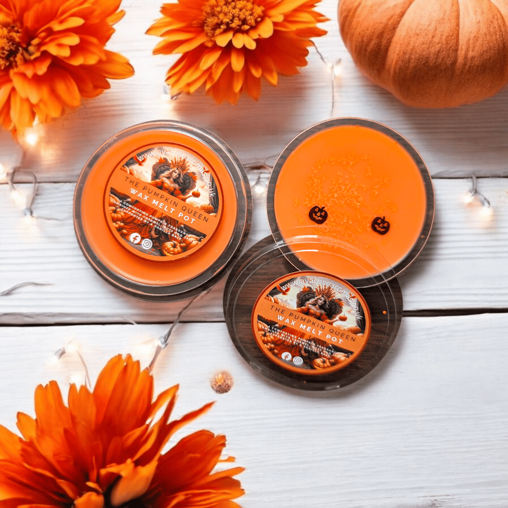 The Pumpkin Queen - Wax Melt Segment Pot - avarosearomas