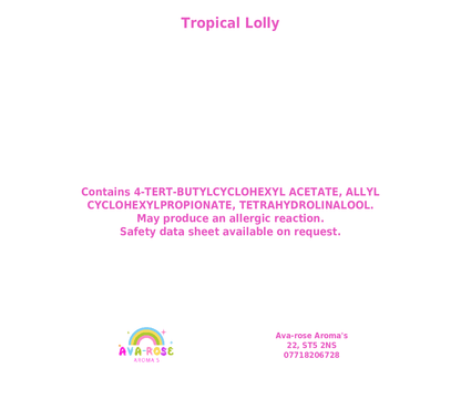 Tropical Lolly - Cute Bear Wax Melt - avarosearomas