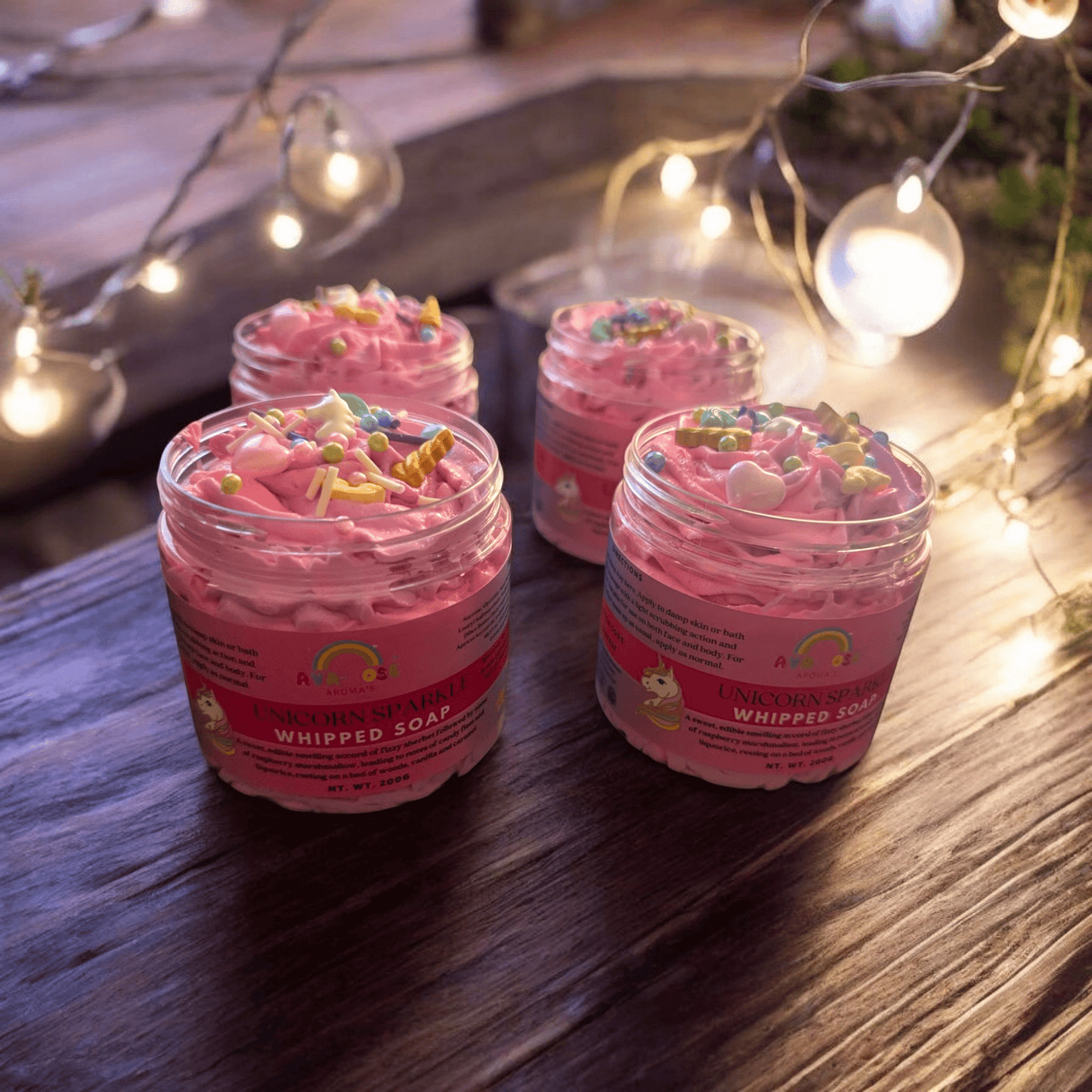 Unicorn Sparkle Whipped Soap - avarosearomas
