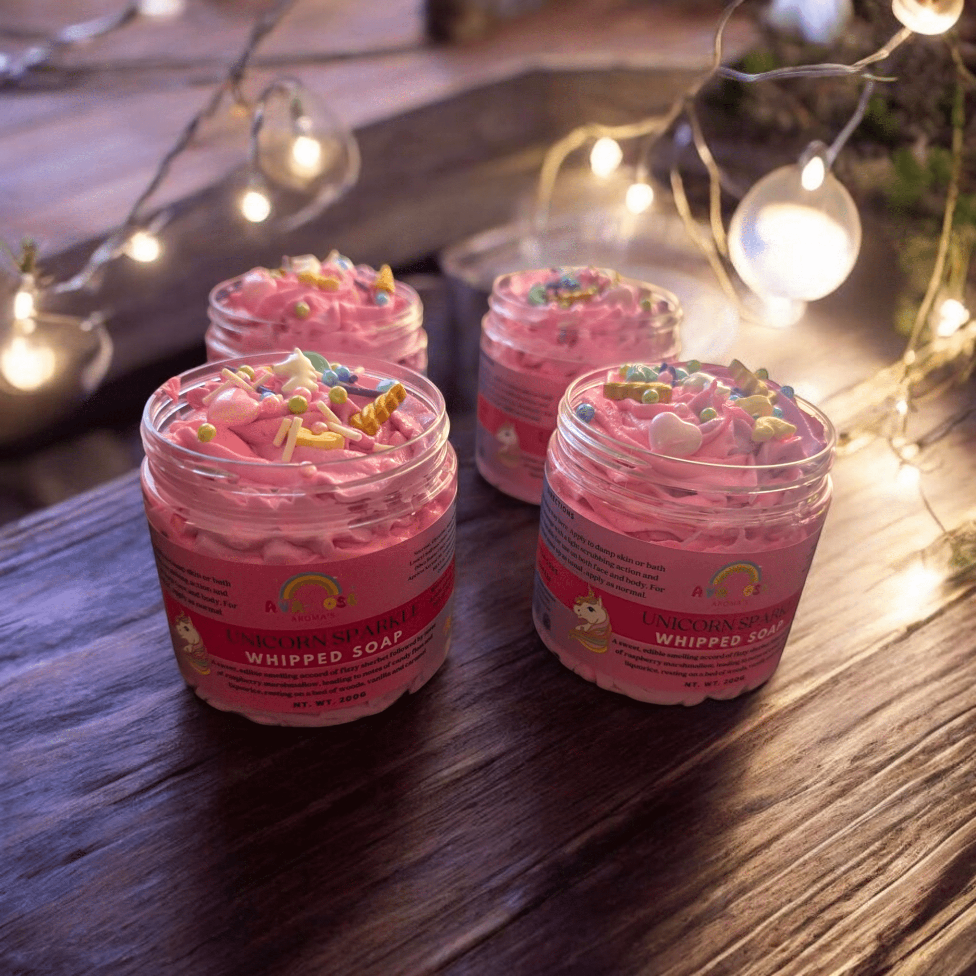 Unicorn Sparkle Whipped Soap - avarosearomas
