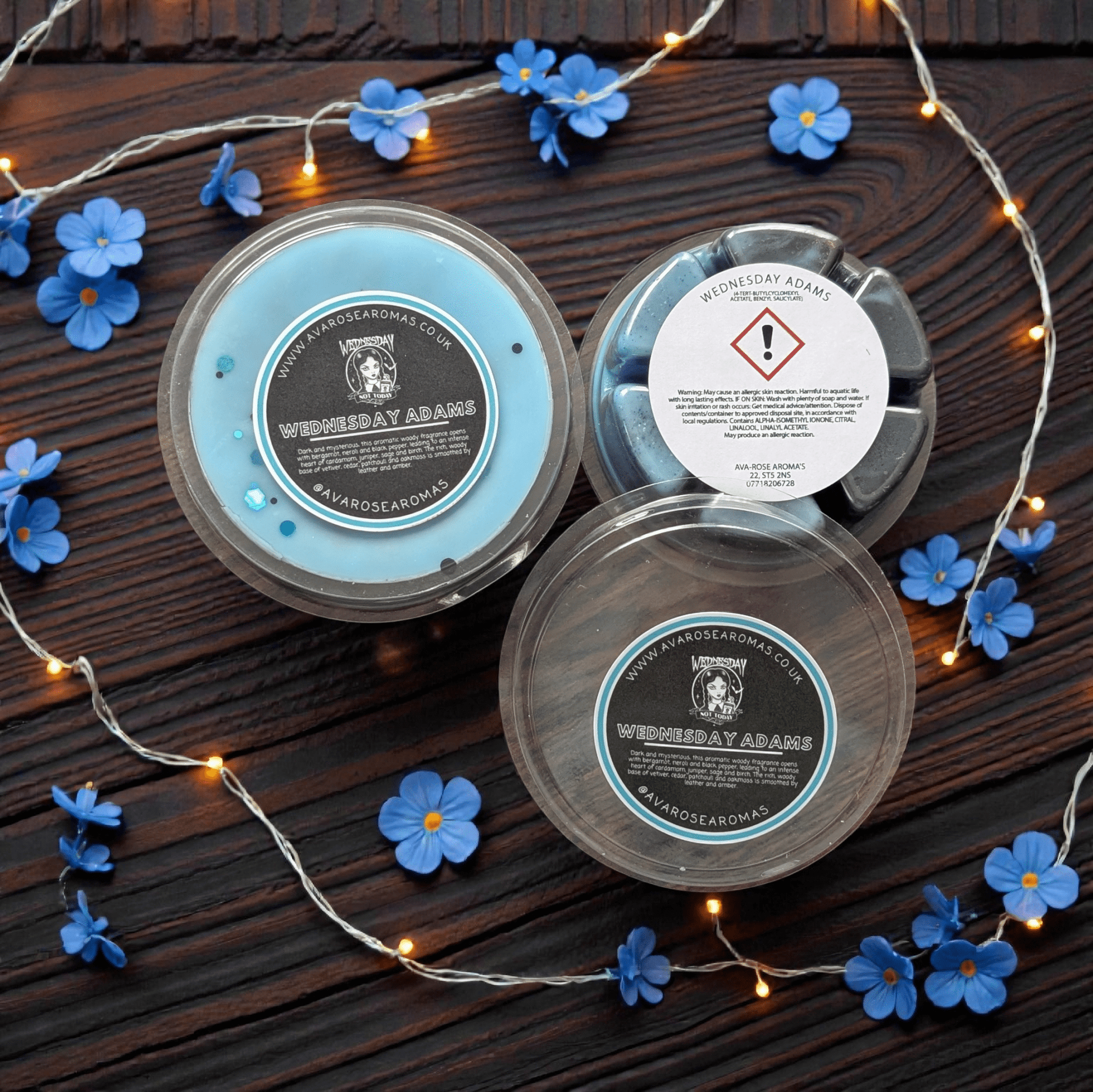 Wednesday Adams - Wax Melt Segment Pot - avarosearomas