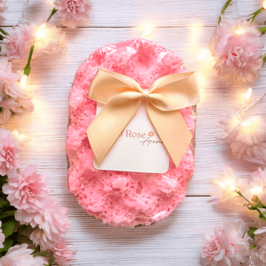 White Pixie - Exfoliating Soap Sponge - avarosearomas